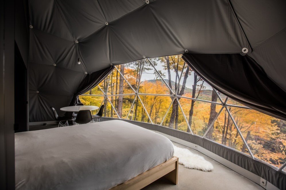Geodesic Domes Quebec Canada 1