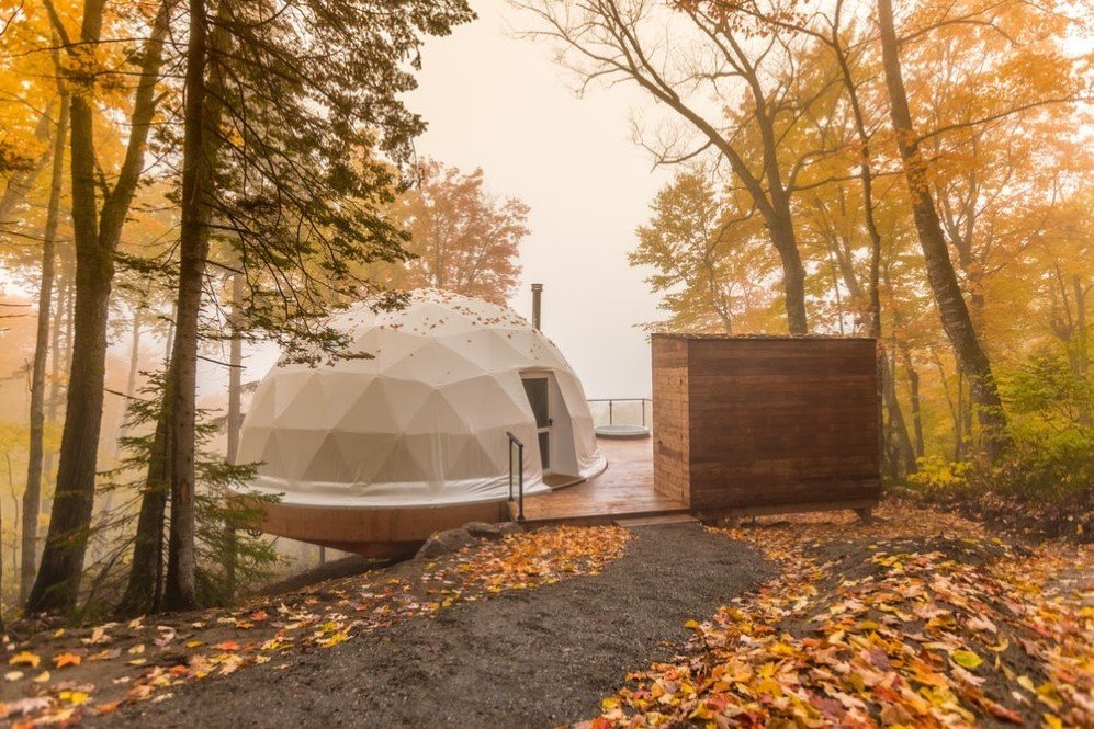 Geodesic Domes Quebec Canada 10