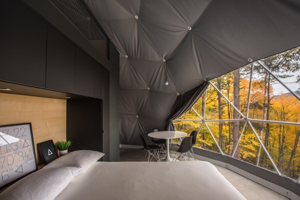 Geodesic Domes Quebec Canada 2