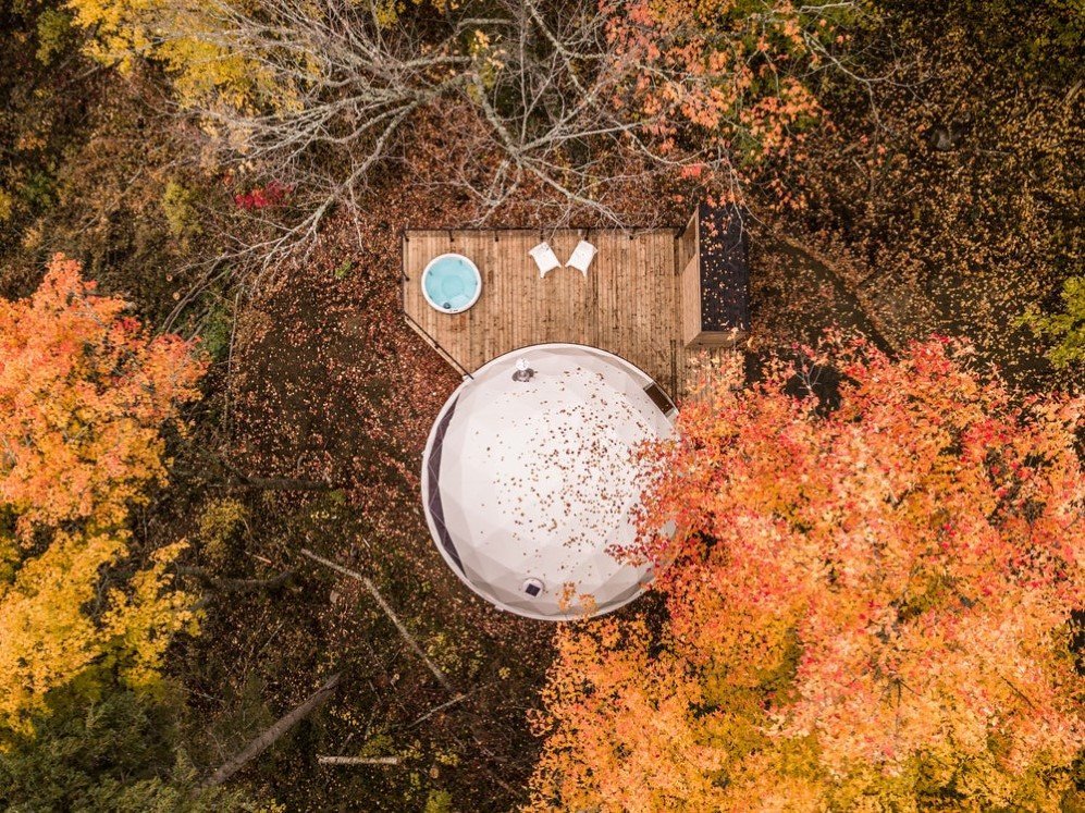 Geodesic Domes Quebec Canada 7