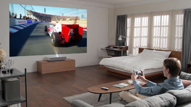 LG 4K Cinebeam Laser Projector 2