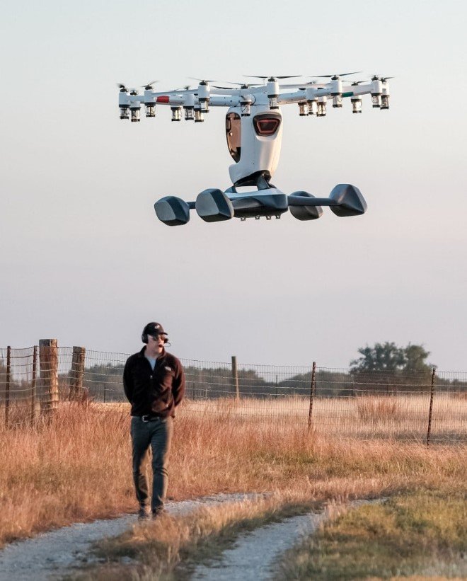 Lift Aircrafts Manned multirotor drone Hexa 3