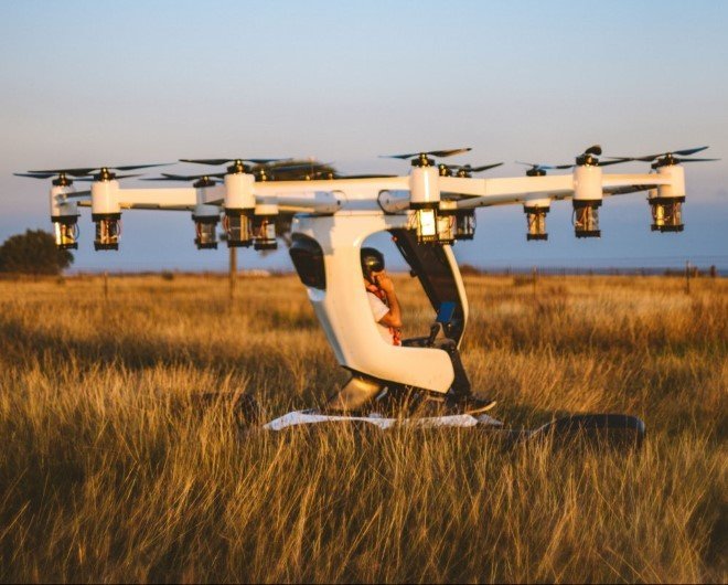 Lift Aircrafts Manned multirotor drone Hexa 4