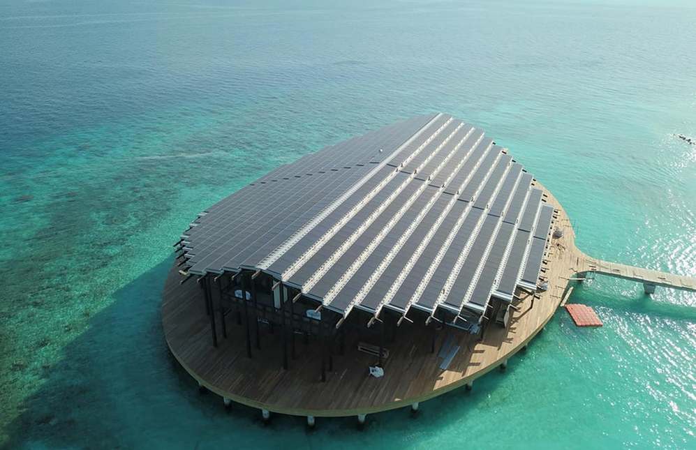 Maldives Luxury Resort Solar Powered 2