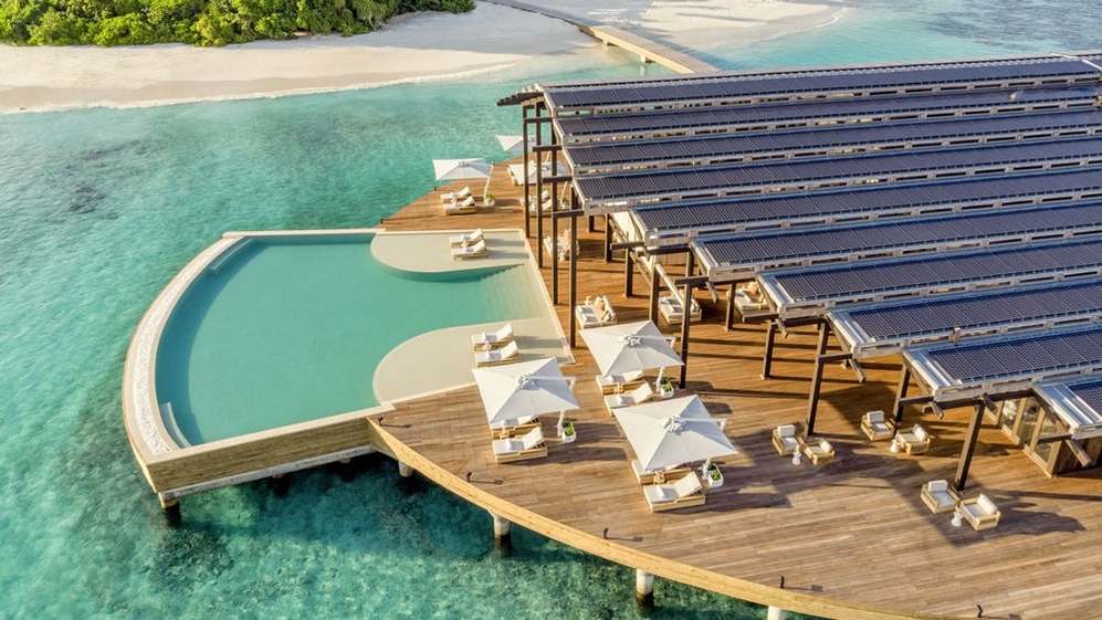 Maldives Luxury Resort Solar Powered 9