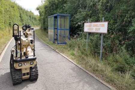 British Army deploys bomb disposal robots equipped with haptic technology