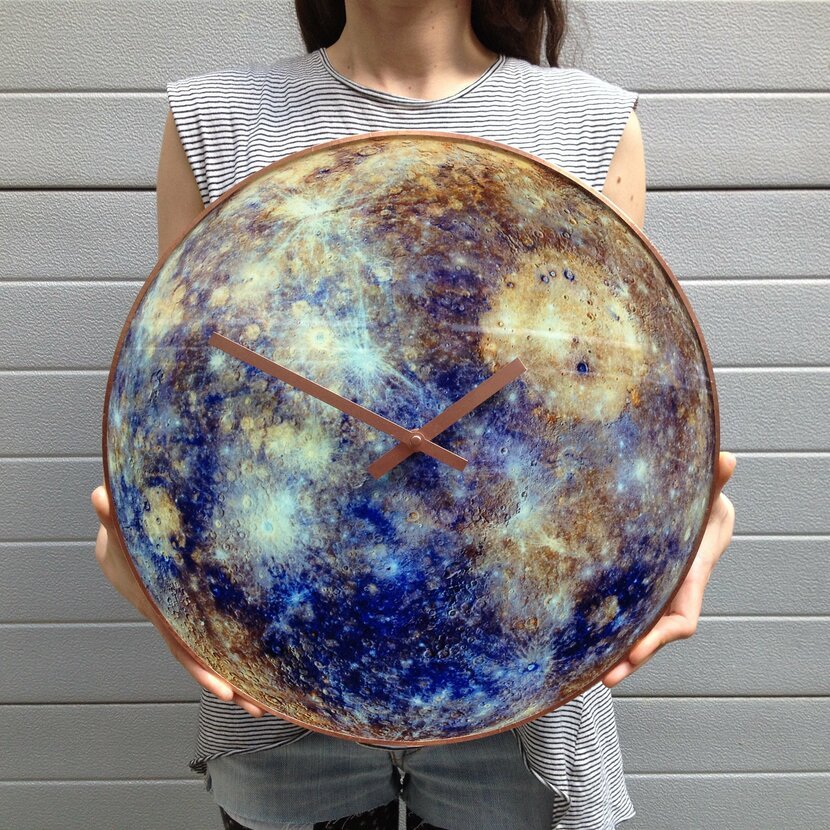 Glow in the dark wall clocks 8