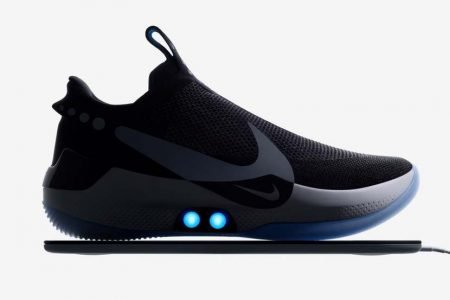 Nike’s new self-lacing sneakers can be adjusted via smartphone app