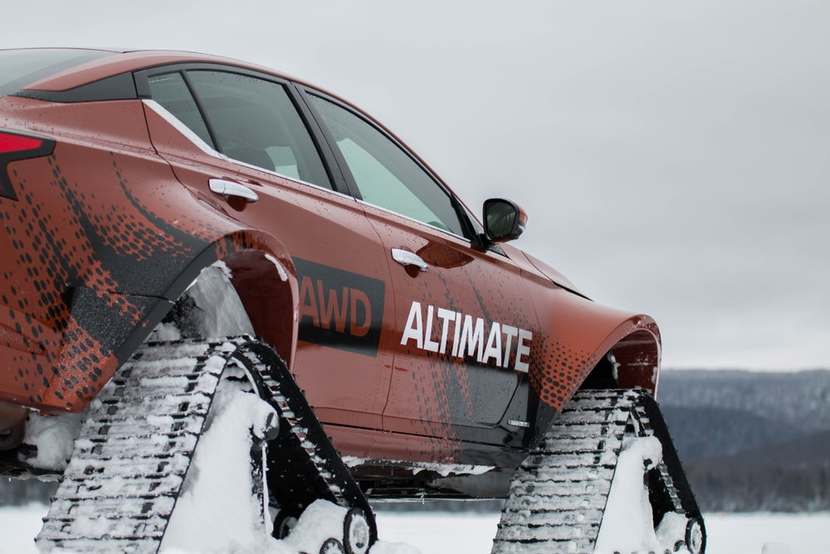 Nissan Altima AWD Snow Eater 4