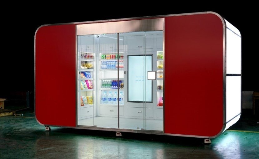 Moby automated retail pod 2