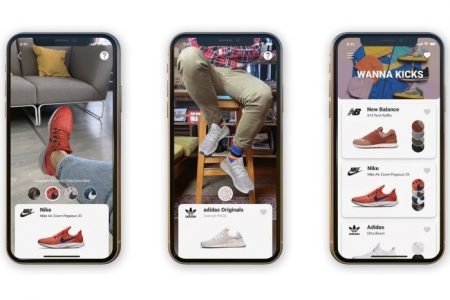 Wanna Kicks, an AR app let’s you virtually try shoes before you buy them