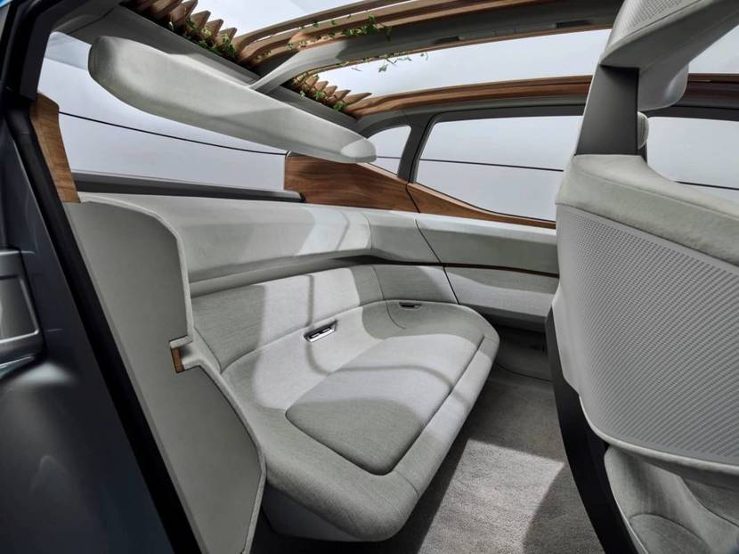 AI-equipped autonomous electric Audi AIME 