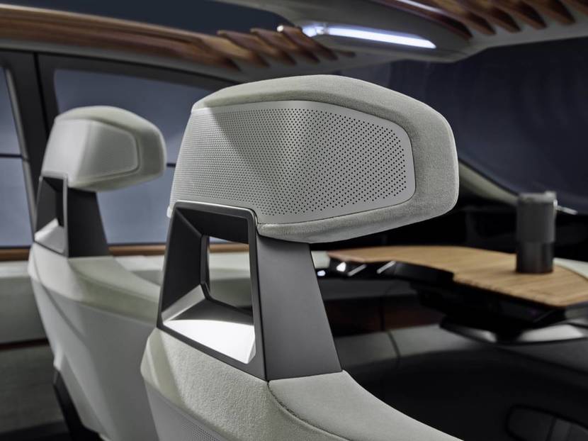 AI-equipped autonomous electric Audi AIME 