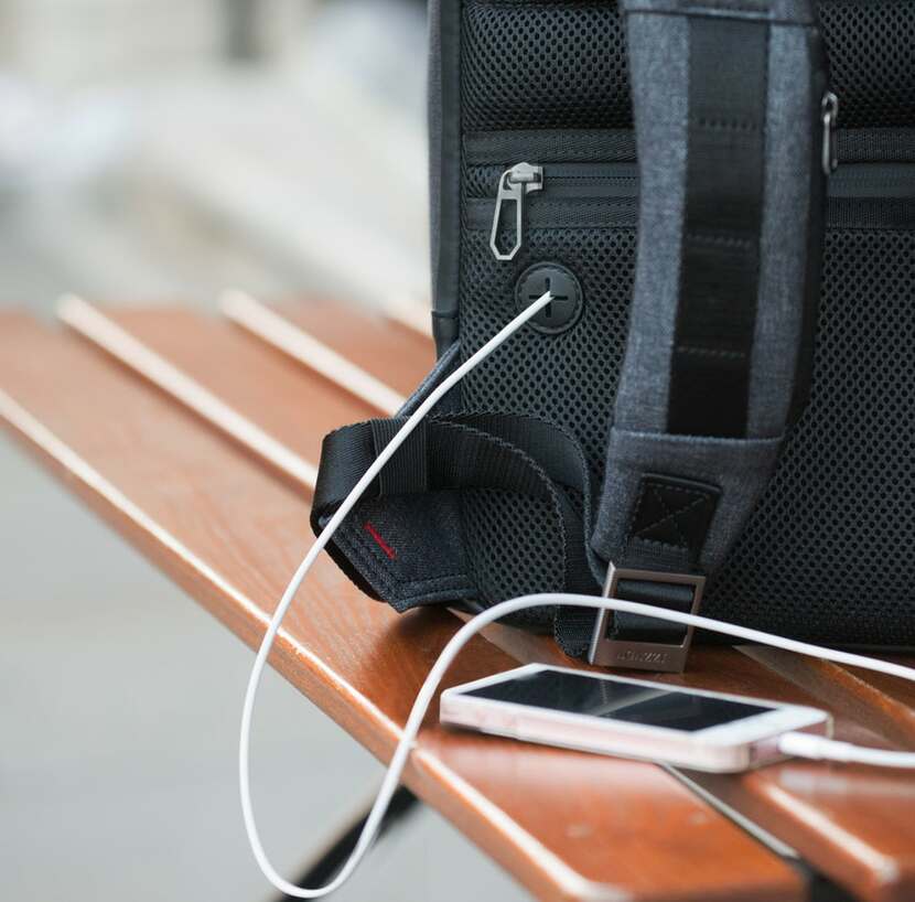 Agazzi Backpack Fingerprint Scanner