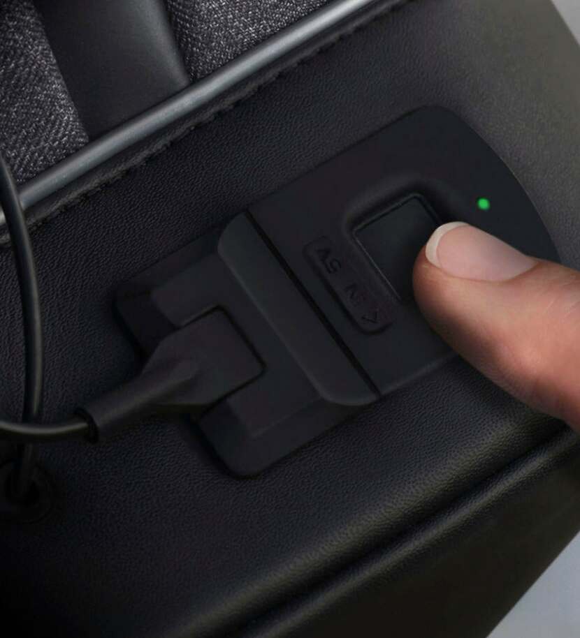 Agazzi Backpack Fingerprint Scanner