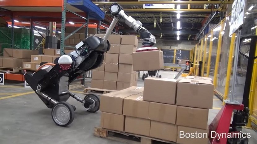 Boston Dynamics Handle Warehouse Robot