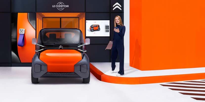Citroen Ami One All Electric EV Concept