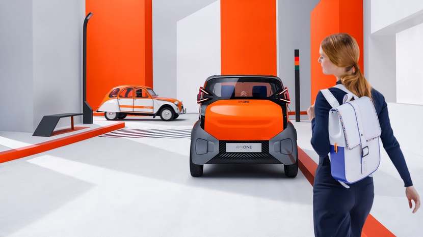 Citroen Ami One All Electric EV Concept