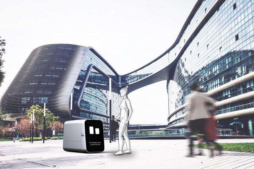 Fynn.design Autonomous Courier Delivery System