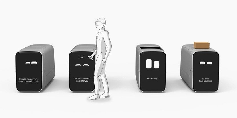 Fynn.design Autonomous Courier Delivery System
