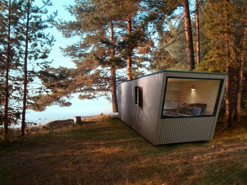 In Tenta Drop Box moveable micro cabin