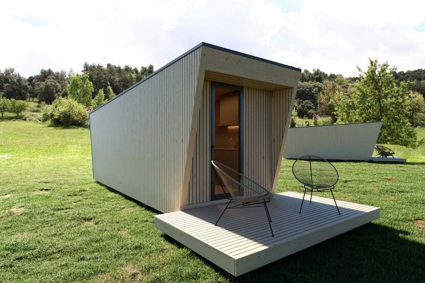 In Tenta Drop Box moveable micro cabin