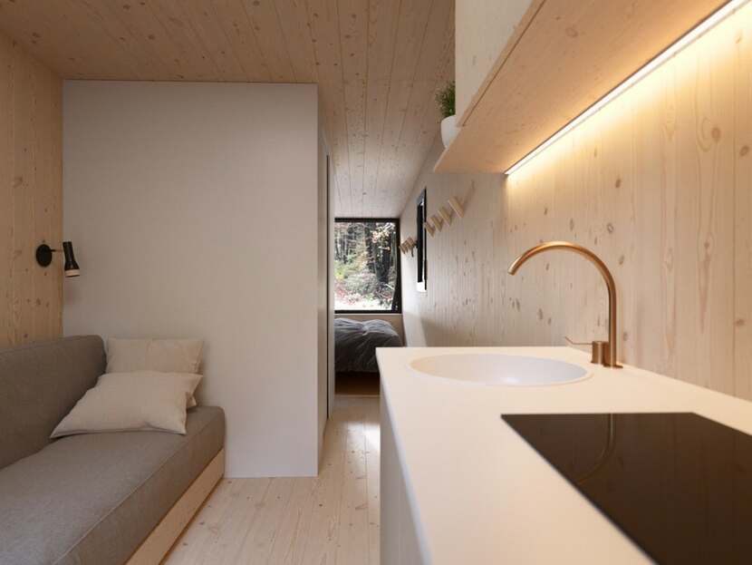 In Tenta Drop Box moveable micro cabin