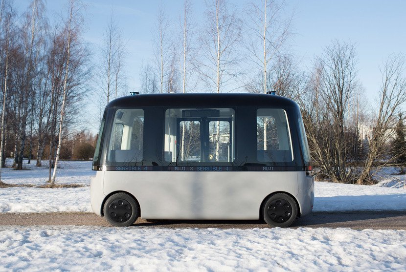 Muji Gacha Self Driving Bus