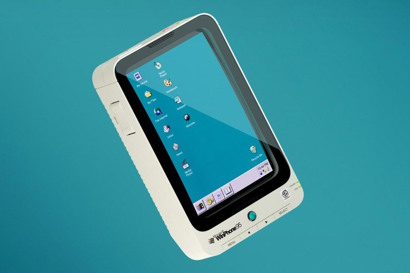 Winphone 95 designed by Henrique Perticarati Microsoft Hand Held PC