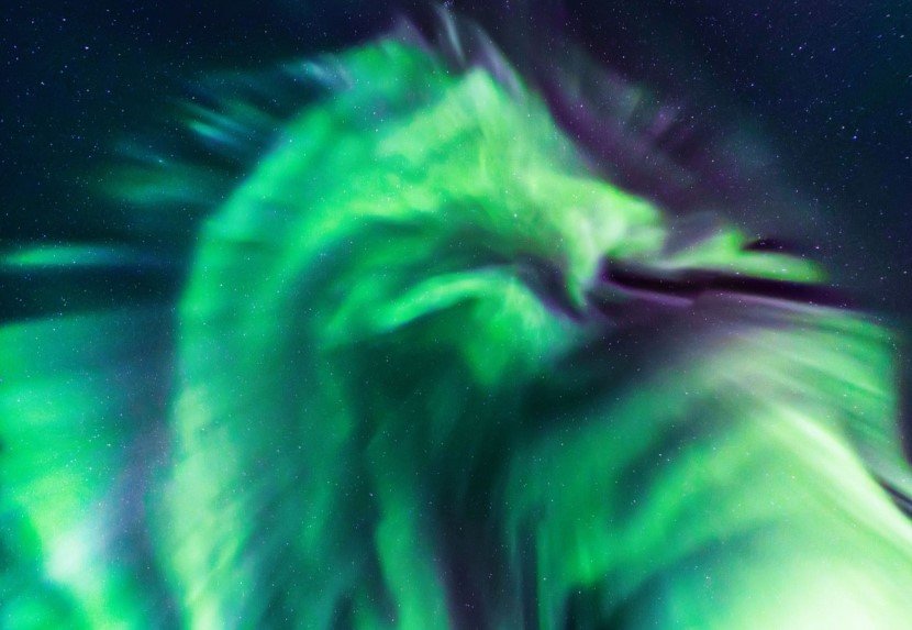 Northern lights by Jingyi Zhang