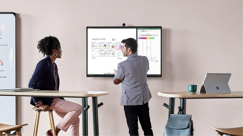 Microsoft's Surface Hub 2S Digital Whiteboard