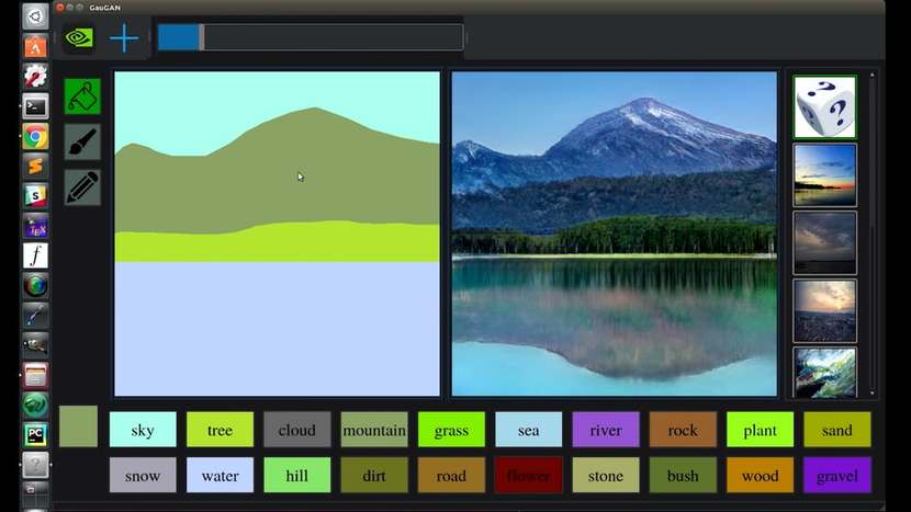 nVidia GauGan AI App