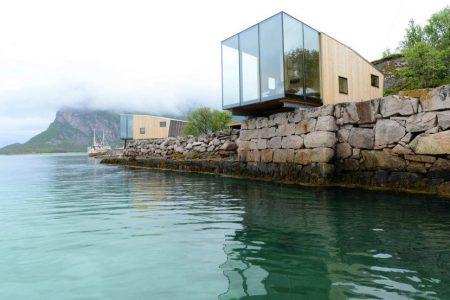 Sea Cabins at Manshausen offer an ideal retreat from the world