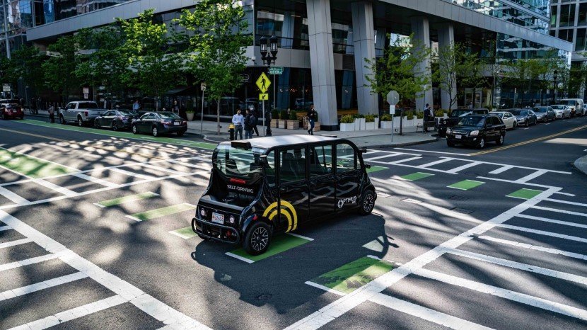 Optimus Ride Autonomous Self-Driving Shuttle Bus