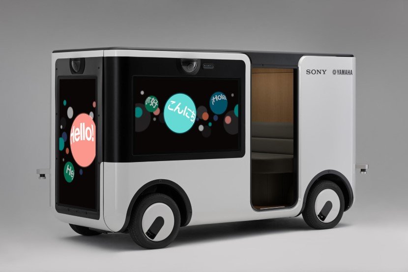 Sony and Yamaha Driverless Cart