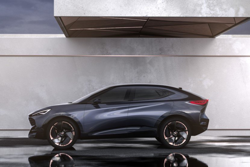 Volkswagen Seat electric powered SUV Cupra Tavasca concept
