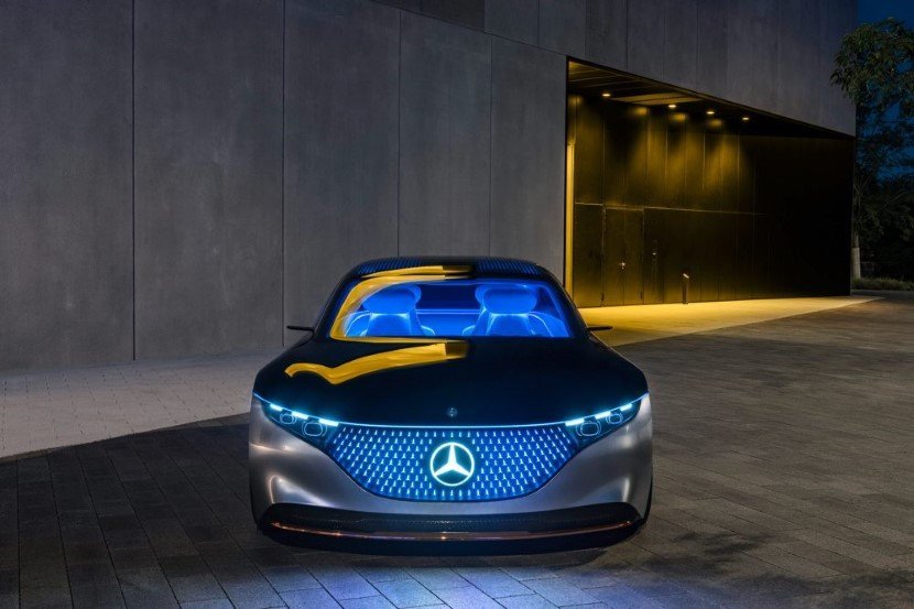 Mercedes Benz Vision EQS 