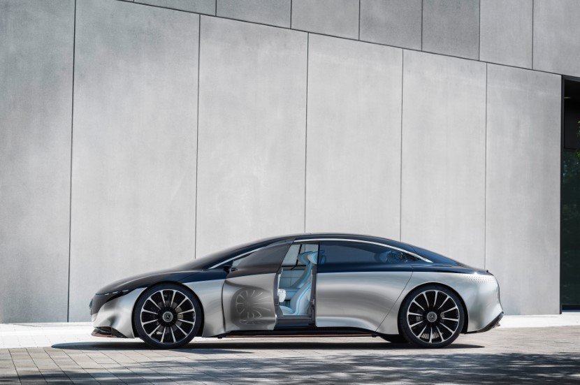 Mercedes Benz Vision EQS 9