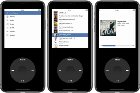 The Rewound App transforms your iPhone to look and feel like a classic iPod