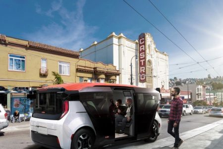 ‘Origin’ is an all-electric autonomous ride-sharing vehicle unveiled by Cruise