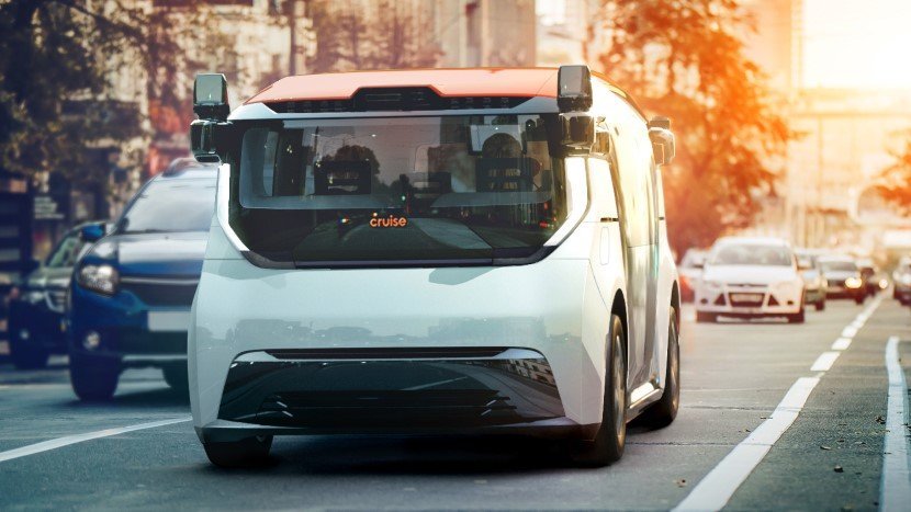 Origin by Cruise Self Driving Vehicle