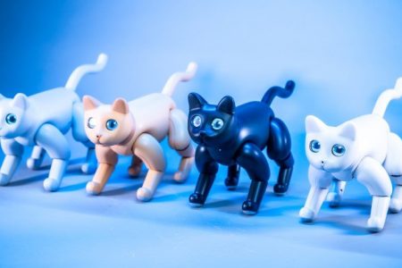 Robotic MarsCat develops a unique personality based on interactions with its user