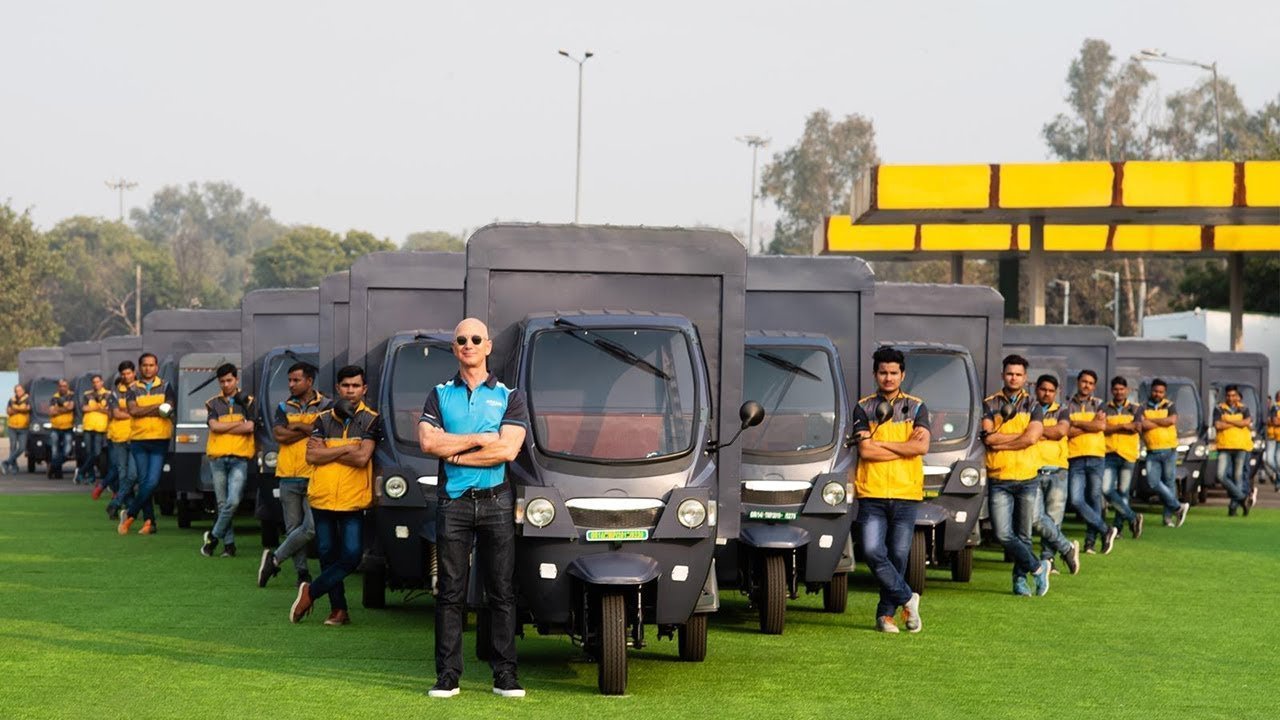 Amazon is rolling out 10,000 electric rickshaws in India to combat ...