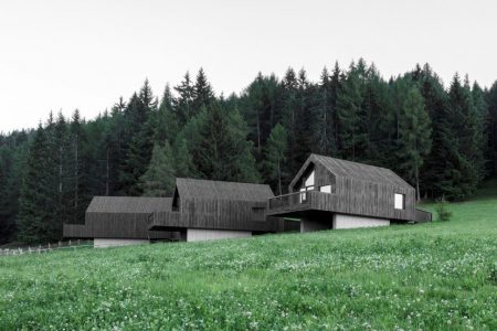 These wooden cabins compliment the woodland in Nova Ponente like nothing else in the world