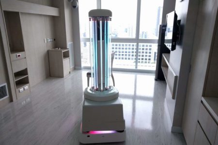 China is using drones and autonomous robots to fight coronavirus