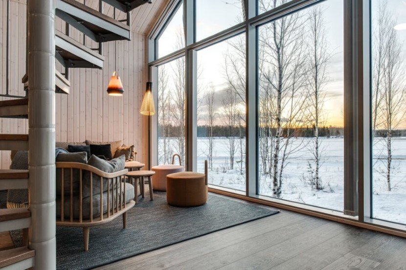 Floating Arctic Bath Hotel Sweden