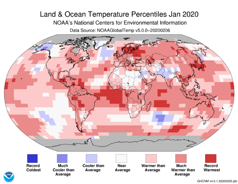 January 2020 Global Warming 4