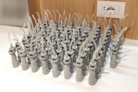 3D printed ventilator valves to help Italy fight COVID-19