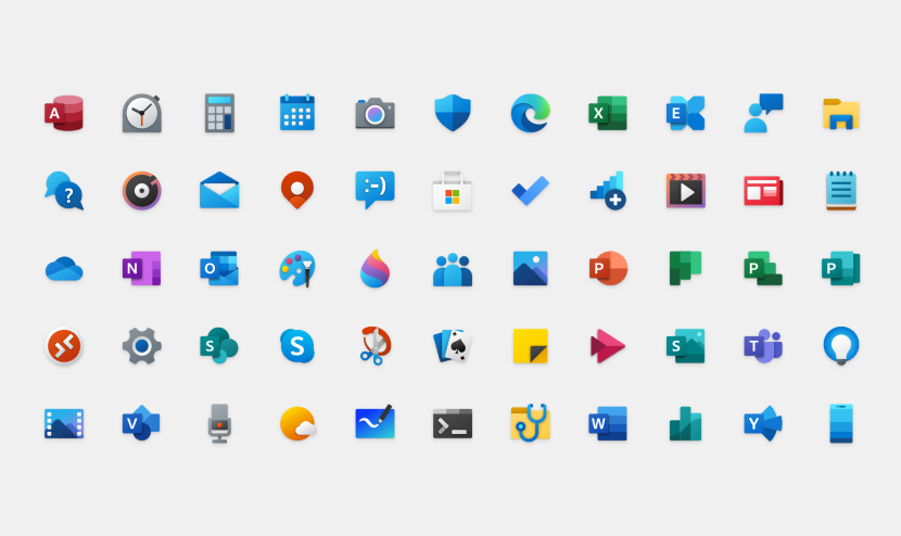 MS Windows 10 Icons