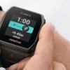 R300 is a smartwatch that tracks all your fitness regimes and battery lasting up to 25 hours
